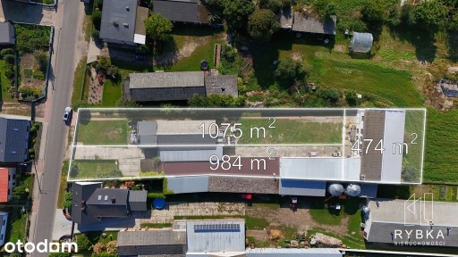 Dom, magazyny, biuro, działka 2533 m²