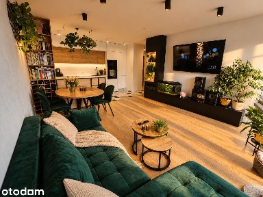 Wiczlino-ogród Duży salon 3 POKOJE+BIURO+garaż i balkon