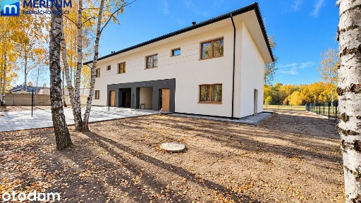 Nowoczesny bliżniak w otoczeniu zieleni - 180 m² działka 760m²