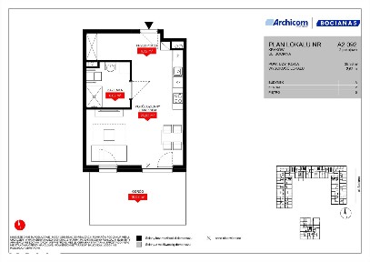 2-pok mieszkanie 38,36m2 + Ogród | Blisko uczelni