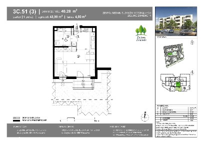 1-pokojowe mieszkanie 40m2 + ogródek Bezpośrednio