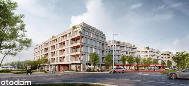 Lokal w nowo budowanym Kompleksie Waterhall, tuż przy morzu - 107,15m²