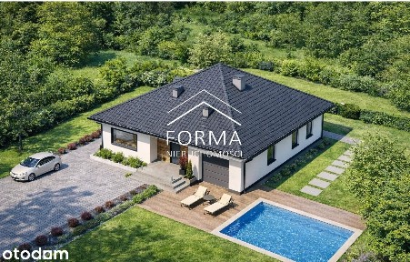 Bungalow Łochowo 143 m2, działka 980 m2