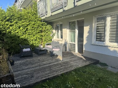 Gdańsk OSOWA |3 pokoje 65 m² | ogród z tarasem | Garderoba i pralnia