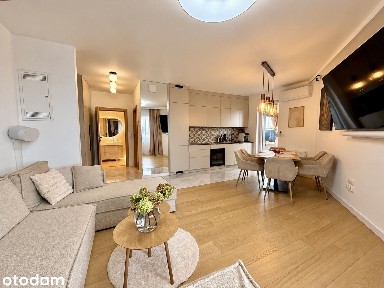 Dwupoziomowe mieszkanie z ogrodem|94 m²| 4 pokoje |Klima|Klecina