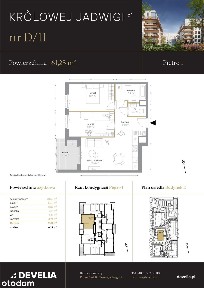3-pokojowe mieszkanie 61m2 + balkon Bezpośrednio