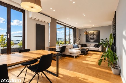 Penthouse z tarasem 62 m² i garażem | Mokotów | Najem 6-miesięczny
