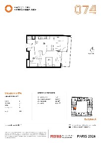 2-pokojowe mieszkanie 44m2 + loggia Bezpośrednio