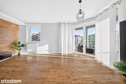 3 pokoje 70 m² | taras 13 m² | ostatnie piętro | Nowe Miasto