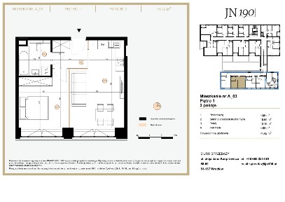 J​N 190 etap I​I | mieszkanie 2-pok. | A03