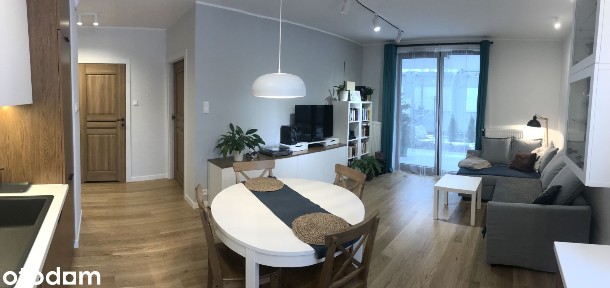 Trzypokojowy apartament z 170m ogródkiem przy Rondzie Daszyńskiego