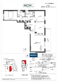 4-pokojowe mieszkanie 88m2 + balkon Bez Prowizji
