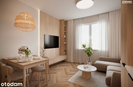 48m2 Śródmieście 3 pokoje Parter