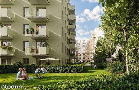 Mieszkanie 40 m2 | 2 pokoje | ogródek