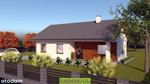 Dom w stylu szkieletowym 91,3 m² |Podleszany|