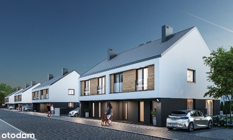 Nowe Domy w zabudowie bliźniaczej gm. Kobierzyce