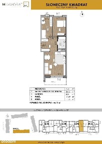 Słoneczny Kwadrat | mieszkanie 3-pok. | B009