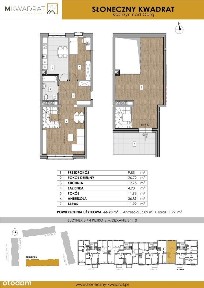 Słoneczny Kwadrat | mieszkanie 3-pok. | B001