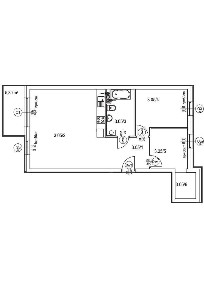 Nowoczesne mieszkanie - 58 m2, B3 4.14