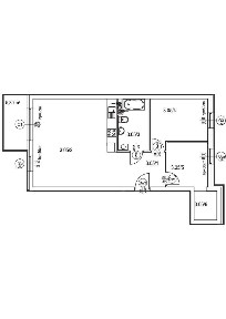 Nowoczesne mieszkanie - 58 m2, B3 4.14