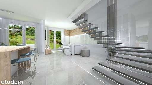 Mieszkania z ogródkiem, tarasem, działka 164 m2